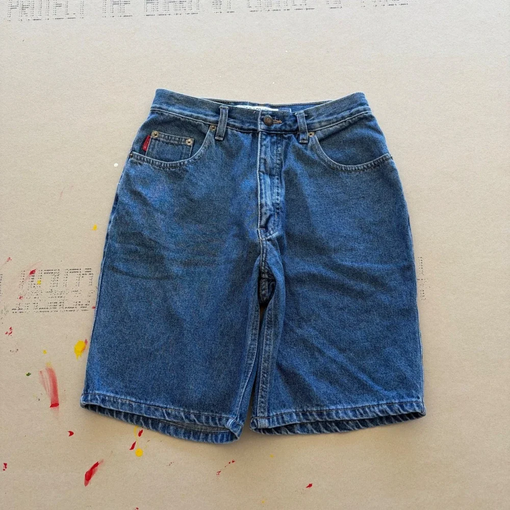Vintage 90s Bugle Boy Denim Shorts